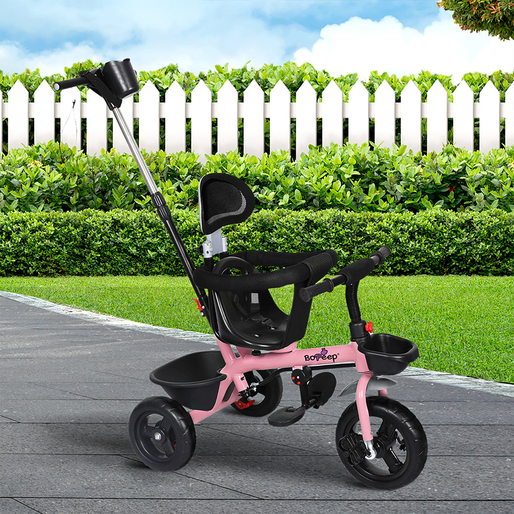 bopeep-kids-tricycle-ride-on-trike-toddler-pink-1973193911023308807