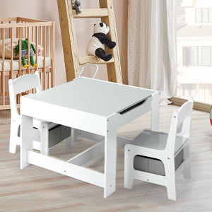 BoPeep Kids Table and Chairs Set Storage-1973193798536269831
