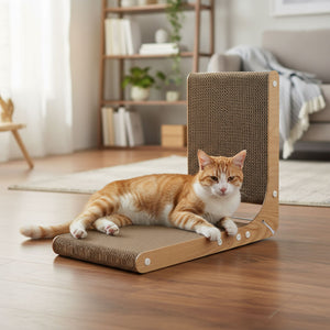 Pawz Cat L-Shaped Scratching Cardboard-1996005539783512071