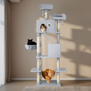Pawz Cat Tree Scratching Post Scratcher 206cm Climbing-1996009990908940295