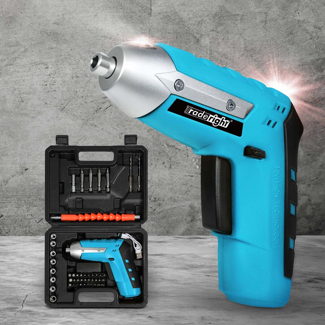 traderight-4v-cordless-screwdriver-1300mah-210rpm-speed-1996005587418222599