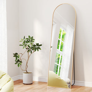 Yezi 165X60CM Full Length Mirror Wall Mounted Mirror Gold-1996005489145679879
