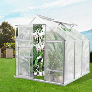 Lambu Greenhouse Aluminium Walk In Green-1973193780819529735