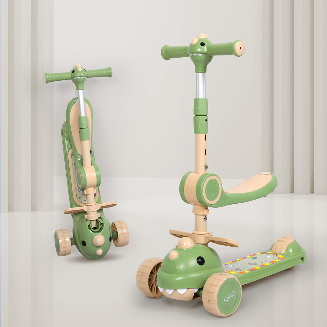 bopeep-foldable-kids-scooter-flip-able-seat-green-1996005546355986438