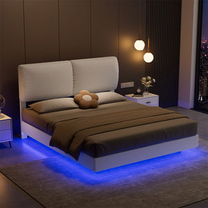 Levede Double Floating Bed Frame-1996005389988139015