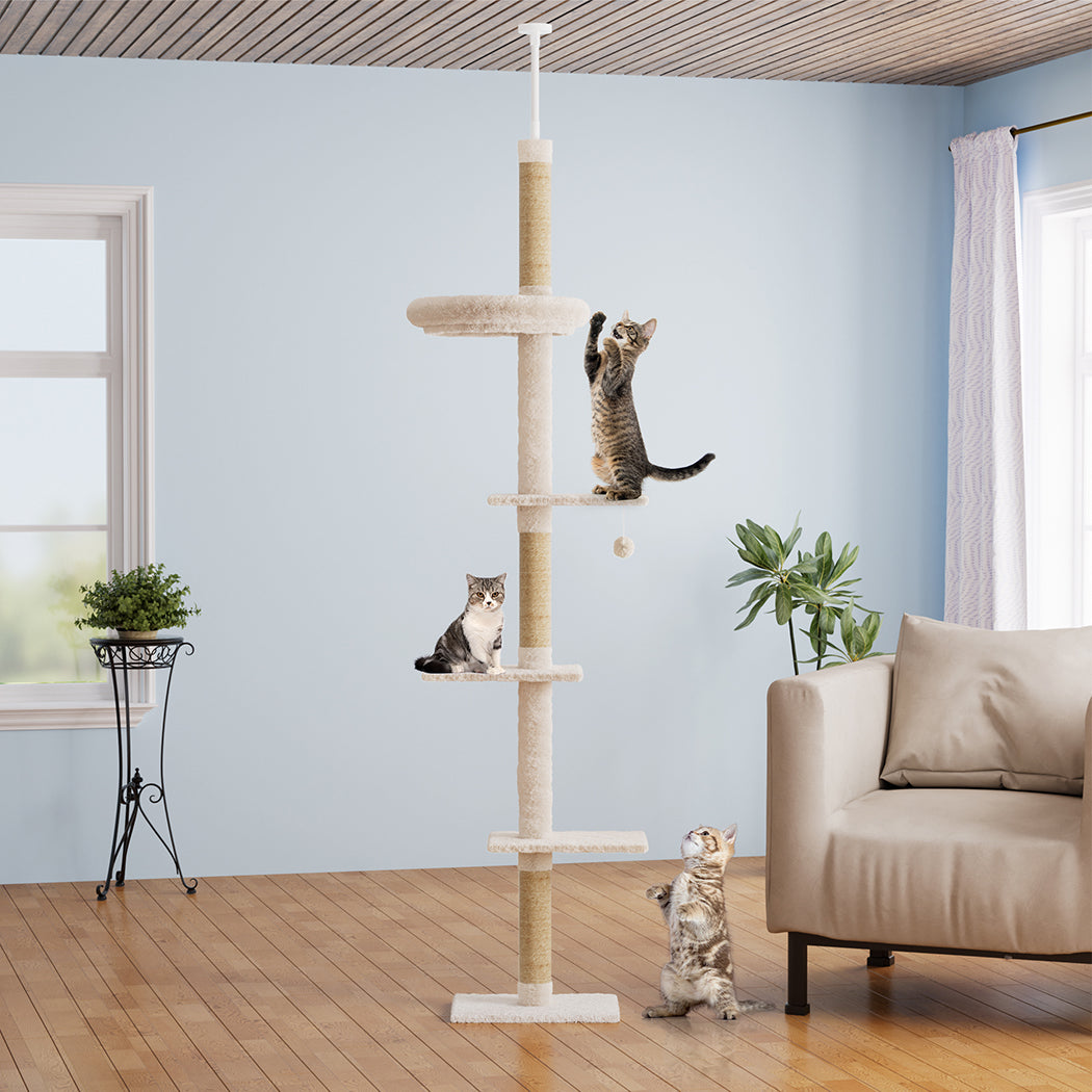pawz-cat-tree-tower-scratching-post-scratcher-230-275cm-1996005456979562503
