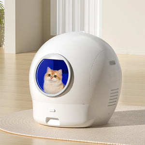 Pawz Self Cleaning Cat Litter Box Large Enclosed Toilet-1996005455574470663
