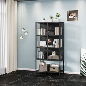 Stacked Glass Display Cabinet Collections Storage-1996005385781252103