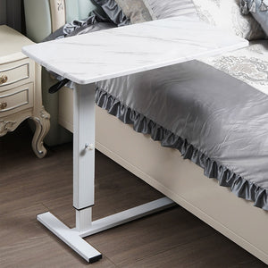 Levede Standing Desk Sofa Bed Side Table White No Slots-1973193835366453255
