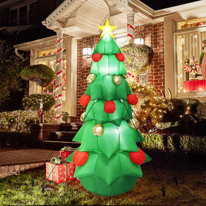 Santaco 2.5M Inflatable Christmas with Led Lights-1973194173226029063