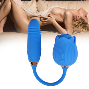 Urway Rose Vibrator Sucking Thrusting Blue-1973193749169311751