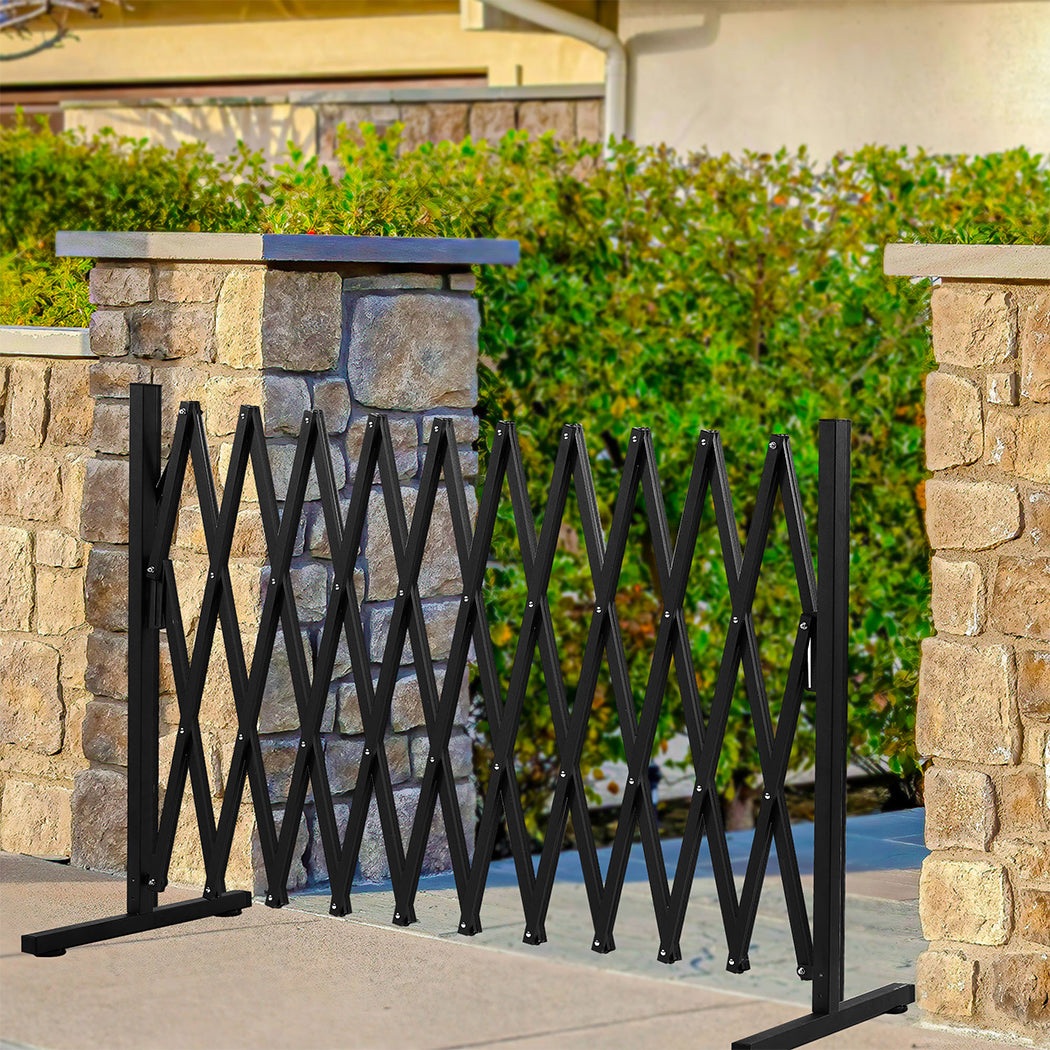 garden-security-fence-gate-expandable-black-1973194021455138823
