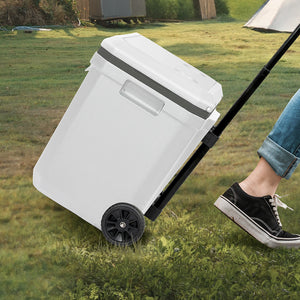 Mountview Cooler Ice Box 27L/43L Portable Chest Trolly For Camping BBQ Picnic-1996005381326901255