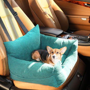PaWz Pet Car Booster Seat Dog Protector M Green Medium-1973193673650868230