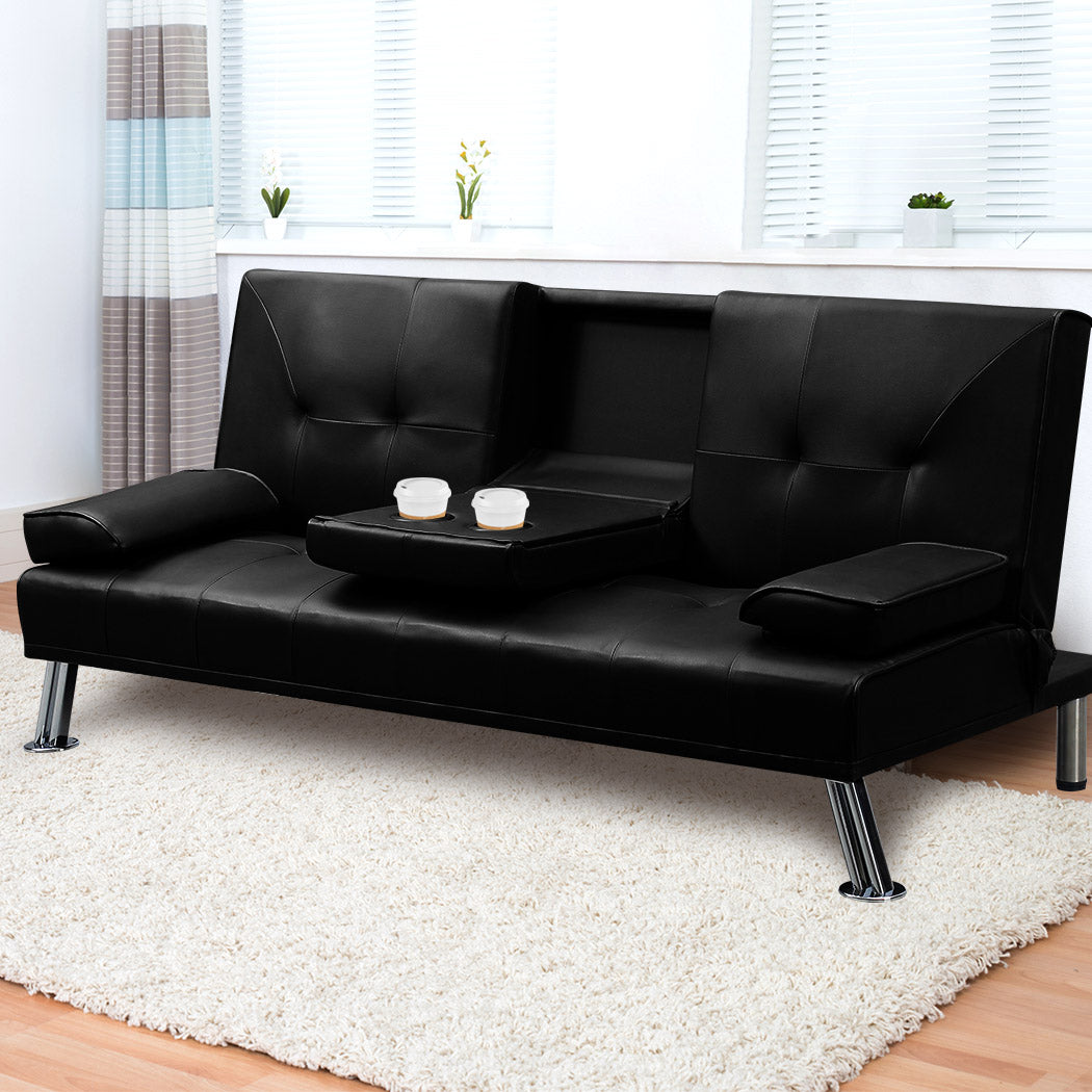 levede-sofa-bed-adjustable-recliner-black-1975420502193344519
