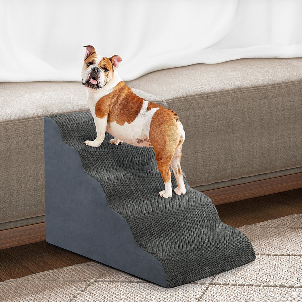 pawz-5-steps-pet-stairs-dog-ramp-high-density-foam-grey-1996005456799207431