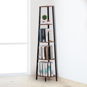 Levede 5 Tier Corner Shelf Industrial-1973194042401492999