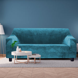 Marlow Sofa Covers 3 Seater High Stretch Green Agate Green-1973193799110889479