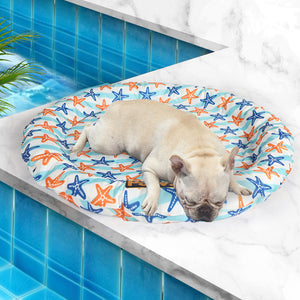 PaWz Pet Cool Gel Mat Cat Bed Dog Bolster L Large-1973193648665399298