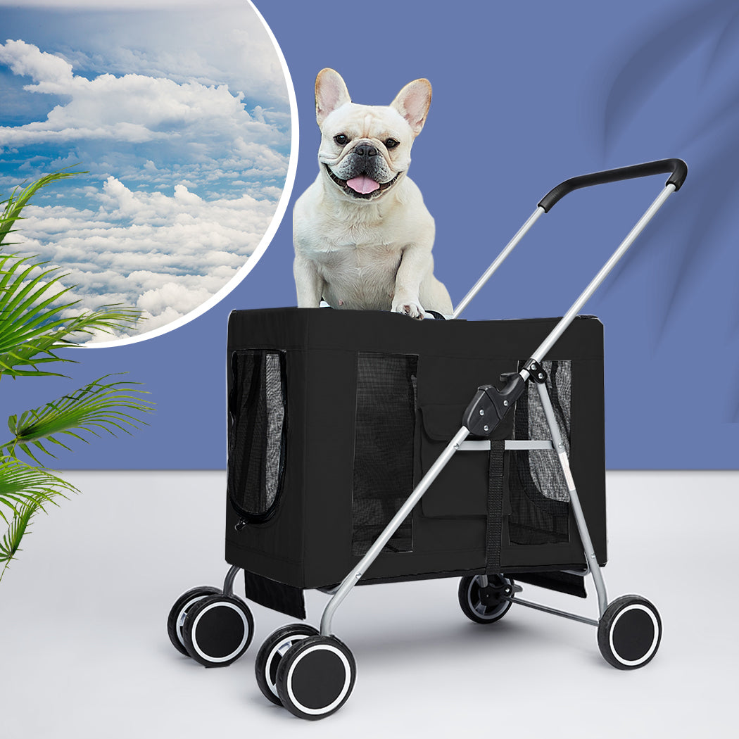 pawz-pet-stroller-dog-cat-cage-carrier-black-1973193624489431046