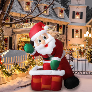Santaco Inflatable Christmas Decor Santa-1973193897853194247
