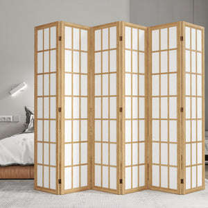 Levede 6 Panel Room Divider 170cm Freestanding Screen-1996005516916166663