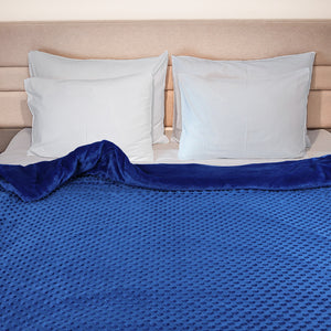 DreamZ Weighted Blanket Cover Quilt Blue-1973194041206116359