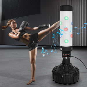 Centra Punching Boxing Bag Stand Electronic Counter Music LED Kick Gym Traning-1996005548050485255