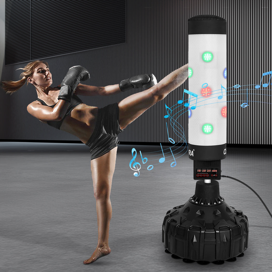 centra-punching-boxing-bag-stand-electronic-counter-music-led-kick-gym-traning-1996005548050485255