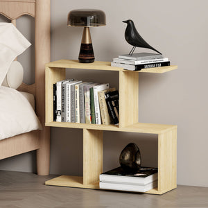 Levede Slim 2 Tier Narrow Side Table Bedside Nightstand-1996005538302922759