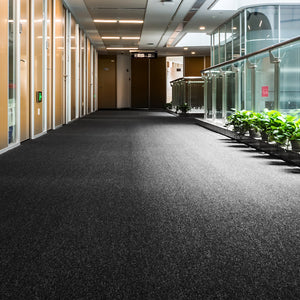 Marlow 20x Carpet Tiles 5m2 Box Heavy Black-1973193859903131654