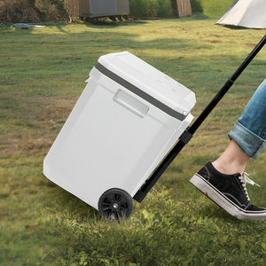 Mountview Cooler Ice Box 27L/43L Portable Chest Trolly For Camping BBQ Picnic-1996005381129768967