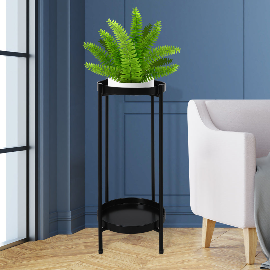 levede-2-tier-plant-stand-outdoor-indoor-black-large-1973193775849279494
