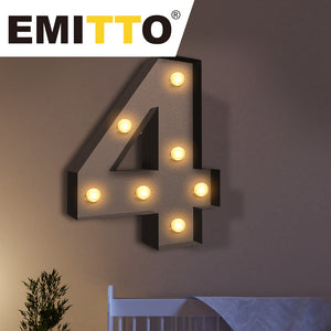LED Metal Number Lights Free Standing-1973194150396432391