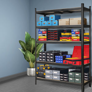 Traderight Warehouse Shelving Shelves Black-1973193892593537031
