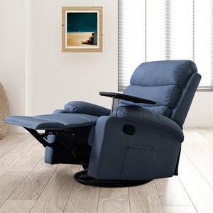 Levede Massage Chair Recliner Chairs Blue-1986665850157010951