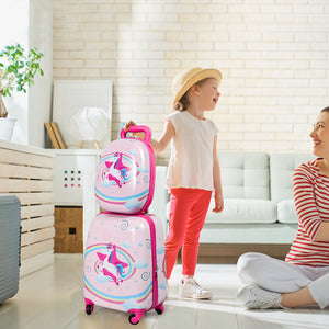 BoPeep 16''13'' 2PCS Kids Luggage Set Unicorn-1975420473697243143