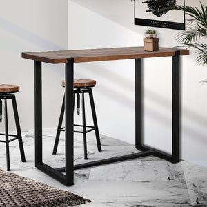 Levede High Bar Table Industrial Pub-1973194047224942599
