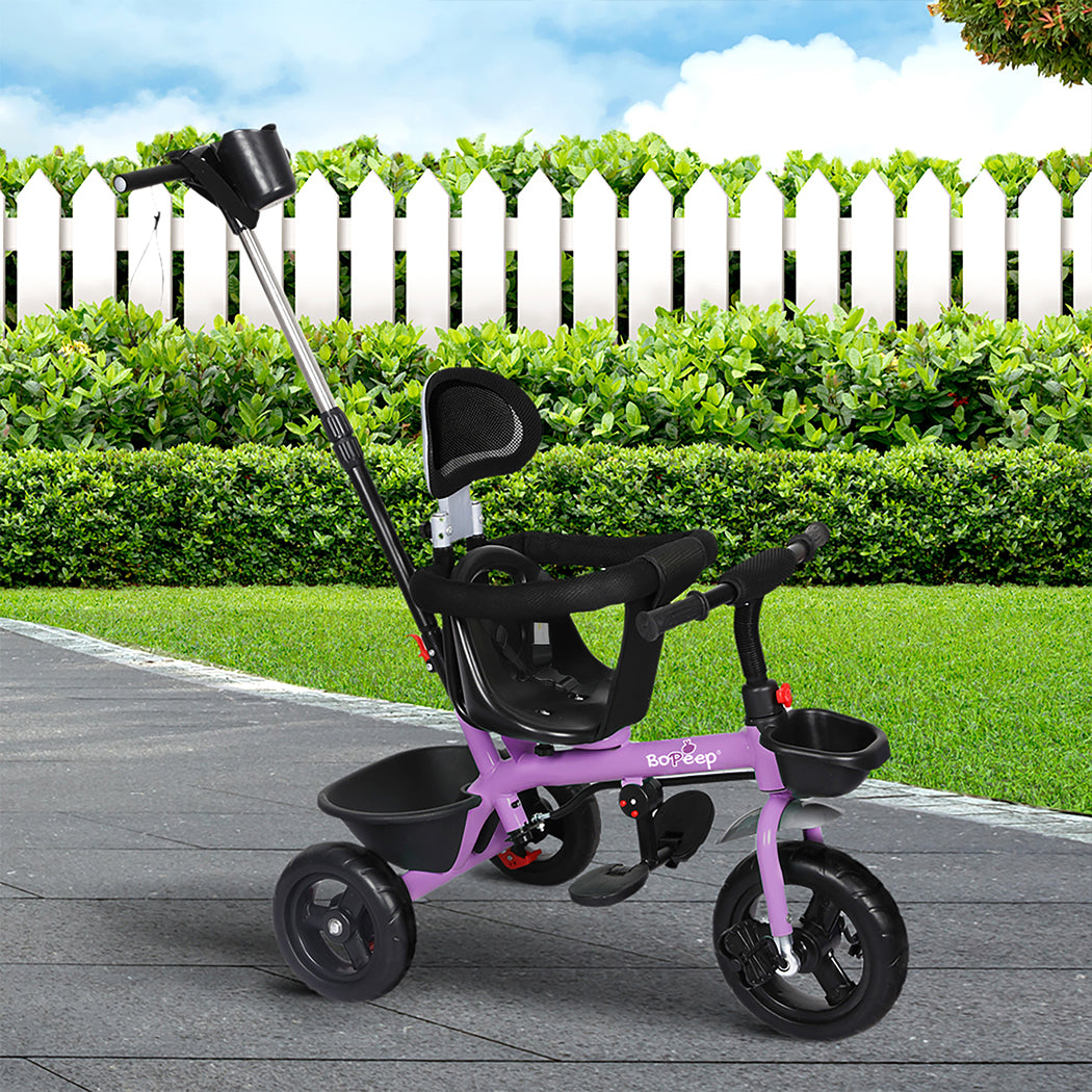 bopeep-kids-tricycle-ride-on-trike-toddler-purple-1973193911212052487