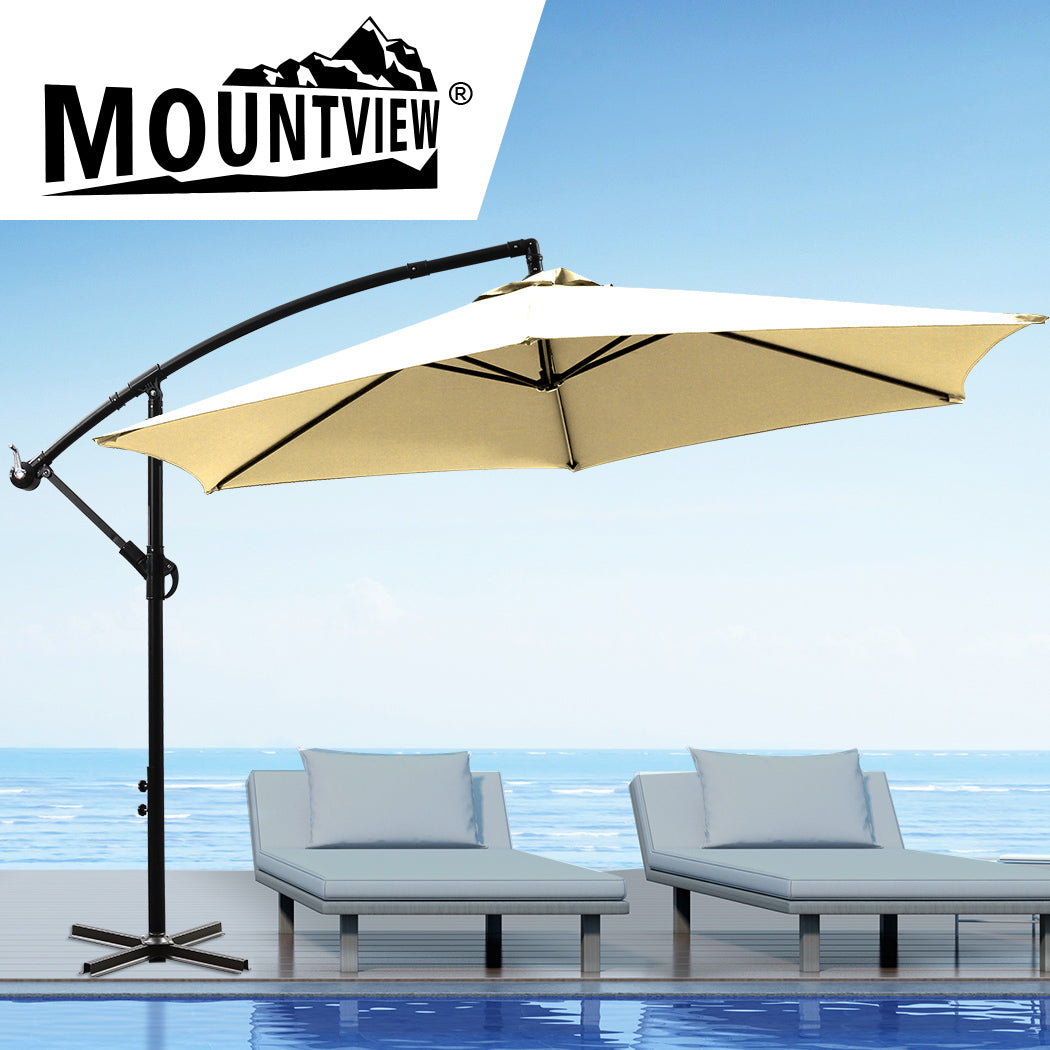 mountview-3m-outdoor-umbrella-cantilever-beige-without-base-1973193985824526343