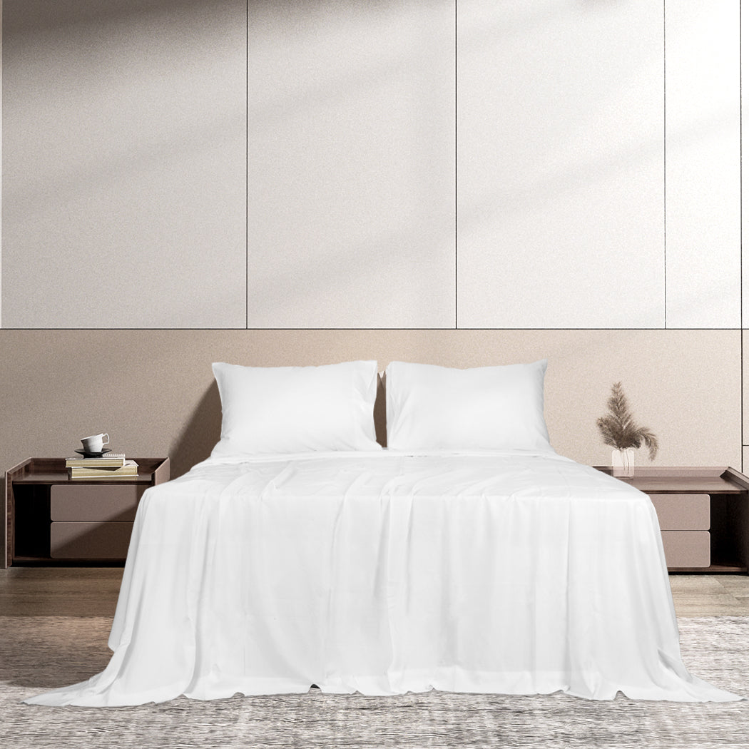 dreamz-4pcs-double-size-100-bamboo-bed-sheet-set-in-white-colour-1973194025729134599