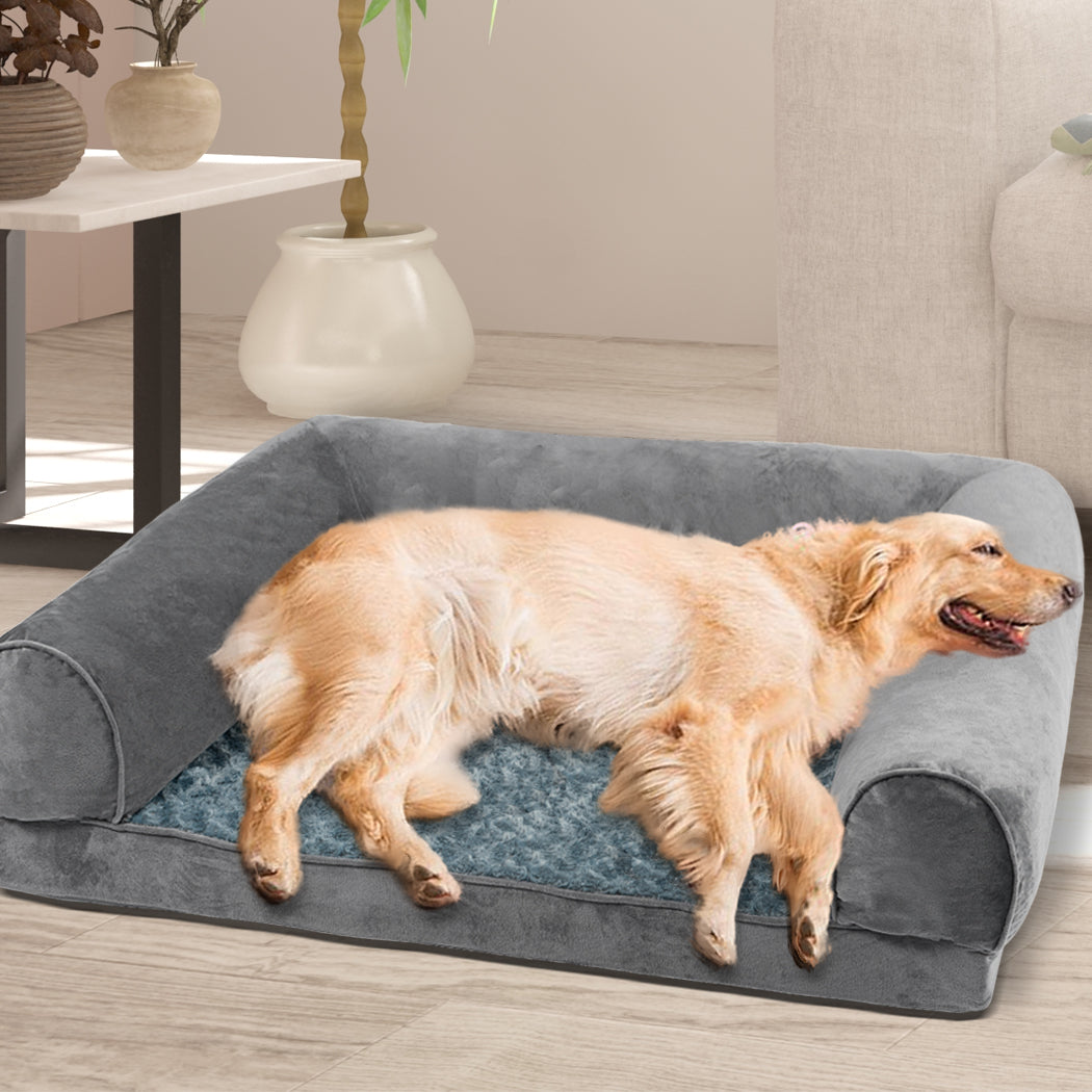 pawz-pet-bed-sofa-dog-bedding-soft-warm-l-grey-large-1973193626188124167