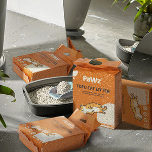PaWz 2.5kg Tofu Cat Litter Clumping Natural x1-1996005382425808902