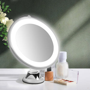 10x Magnifying Makeup LED Mirror 360 Dgree-1973193612661493767