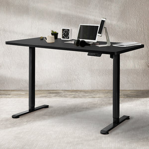 Levede Motorised Standing Desk Adjustable 140cm Black 1000x 1MM-1975420506266013703