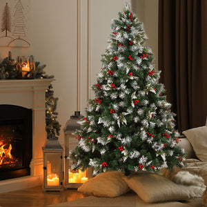 SANTACO Christmas Tree Snow Flocked1.8M-1973193457774235655