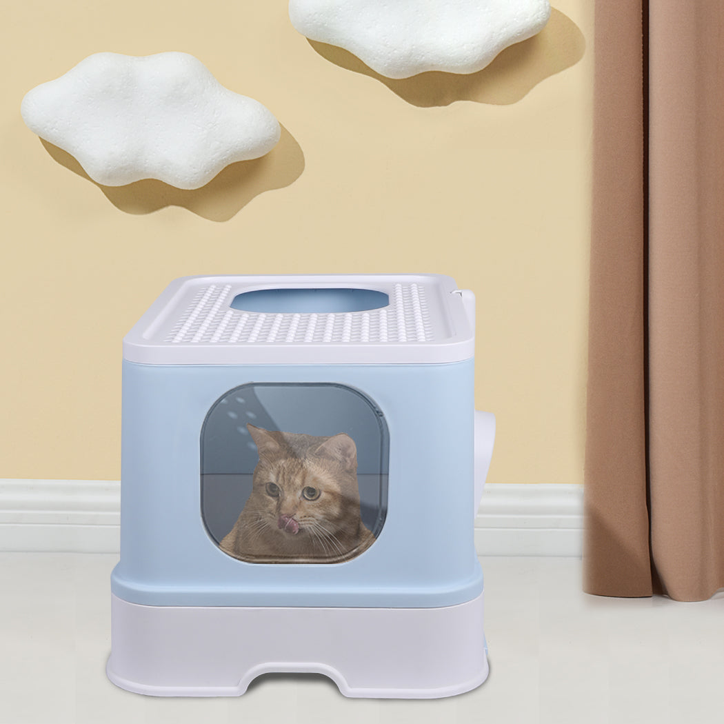pawz-cat-litter-box-fully-enclosed-kitty-blue-1973193623709290503