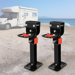Manan 2X 410mm-545mm Drop Down Corner Black-1975420488431833095