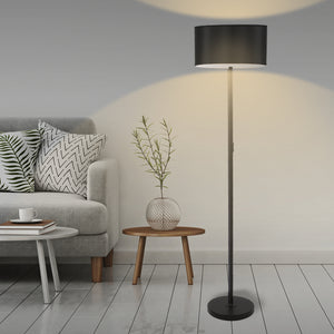 EMITTO Modern LED Floor Lamp Stand Reading Black-1973193948923039751