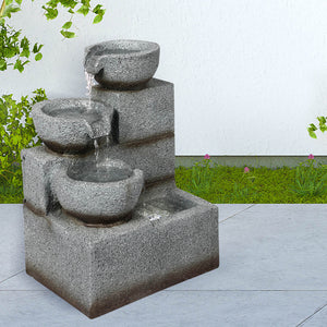 Lambu Electric Fountain Water Bird Bath-1975420371121344519